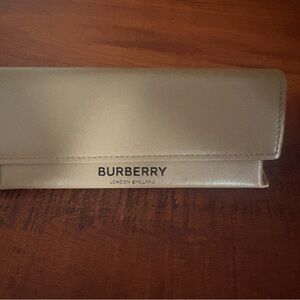 Burberry Metallic Gold sunglasses case